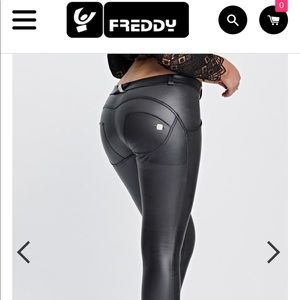 Freddy Wr.Up faux leather pants, NWOT, small